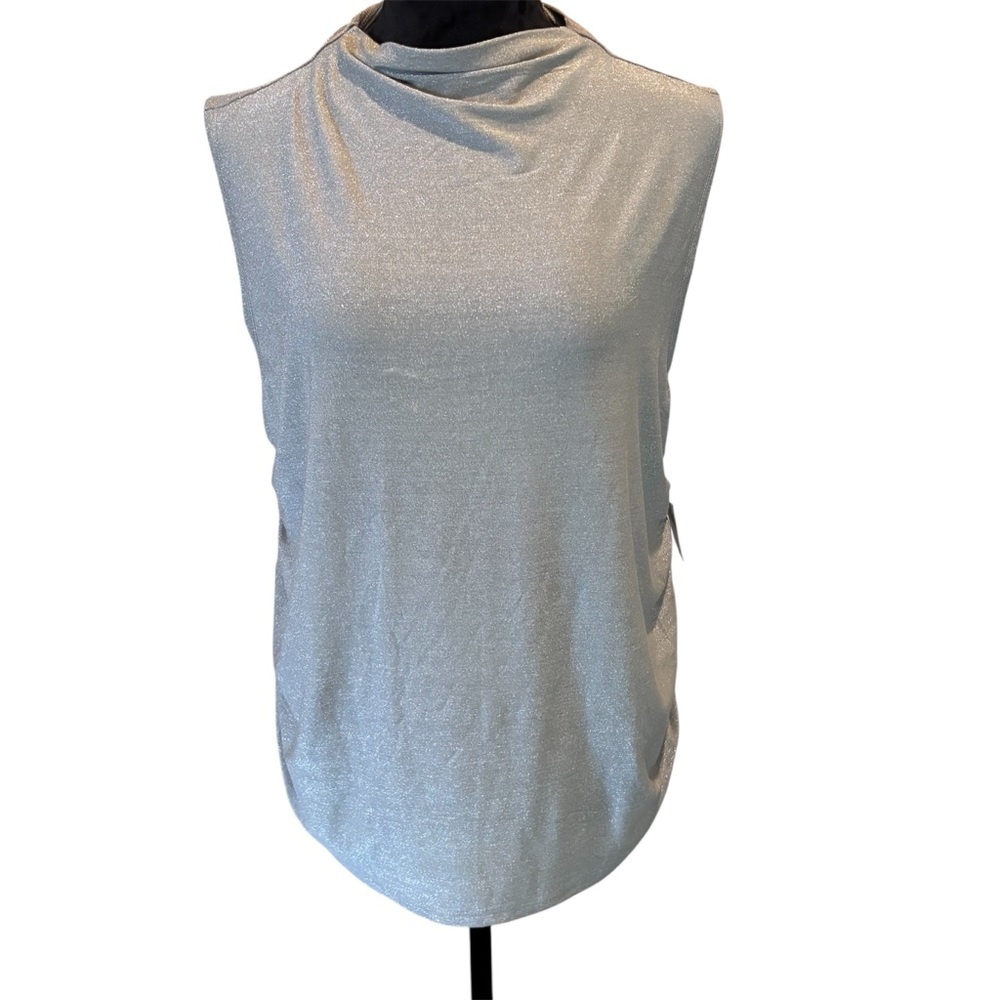NWT Old Navy Mock Neck Blouse Top, 2X,Layering Holidays Event Office Date Night